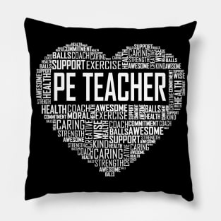 Pe Physical Education Teacher Peappreciation Gift Coach Pillow