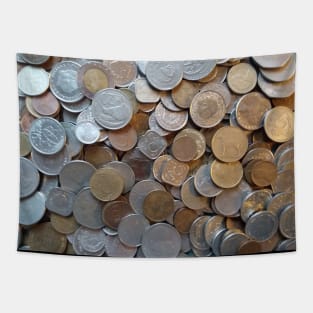 Coins of the world Tapestry