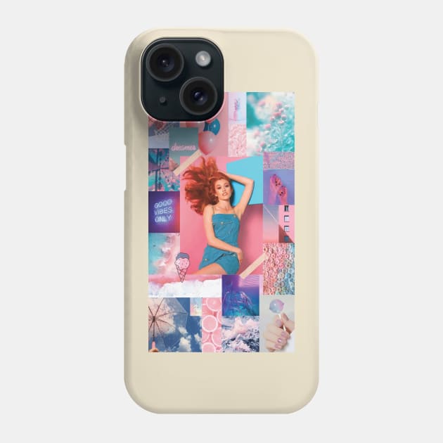 Katherine McNamara - Bubbly Pink Phone Case by BeCreativeArts