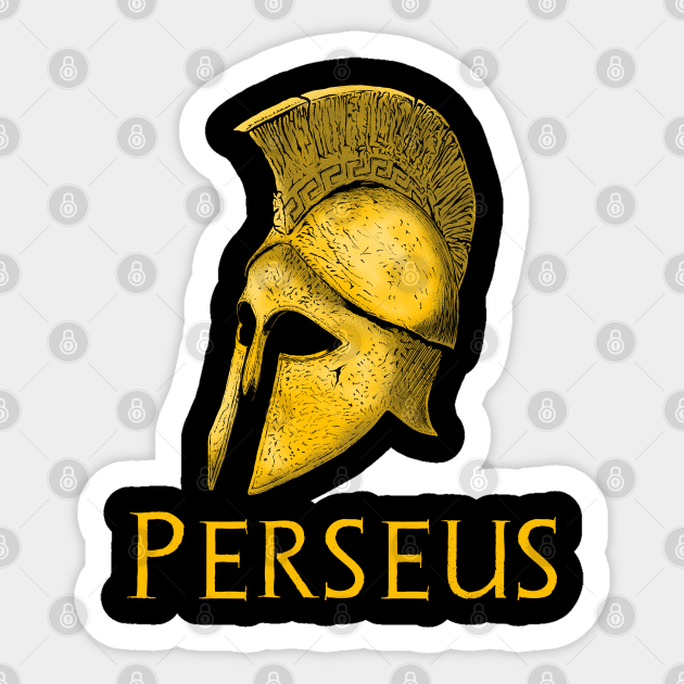 Mythology Of Ancient Greece Mythical Greek Hero Perseus Greek Mythology Sticker Teepublic