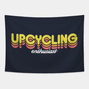 Retro Upcycling Enthusiast Tapestry