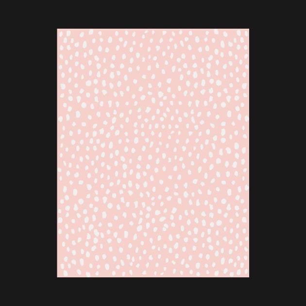 Pink Dalmatian Print by cait-shaw