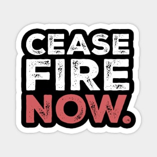 Ceasefire Now Magnet