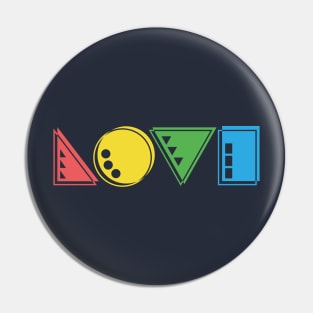 Shapes of Love Pin