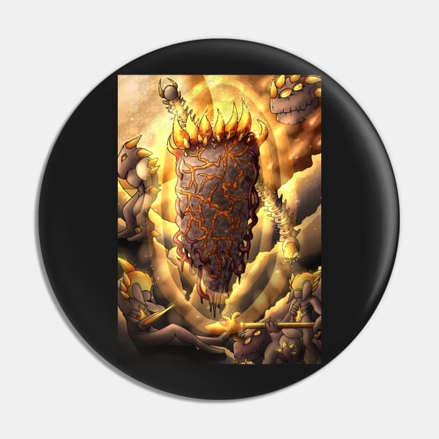 Solar Pillar (Digital) Pin by Bettypico