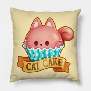 Cupcake Cat Pillow