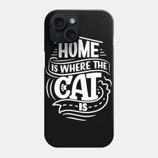 funny cat quotes design Phone Case