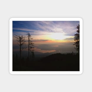 sunset landscape Magnet