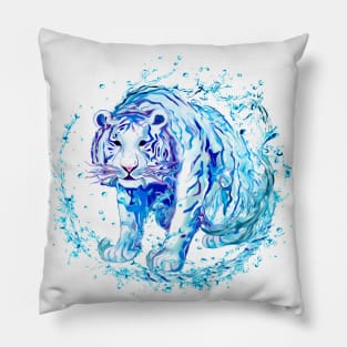 Blue water tiger / Year of the Tiger /New Year 2022/ Tiger 2022 Pillow