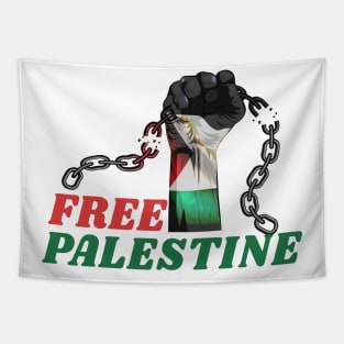 Free palestine Tapestry