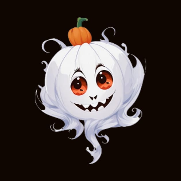 A funny halloween boo pumpkin by halazidan