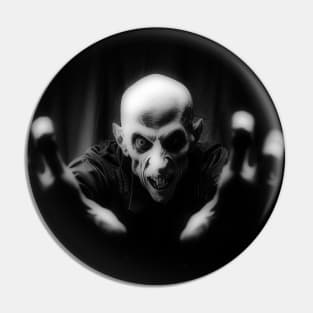 Legendary Nosferatu, A Symphony of Horror and Vampire Pin