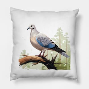 Collared Dove Pillow