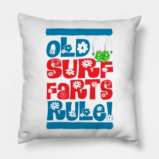 Surf farts (Man) Pillow