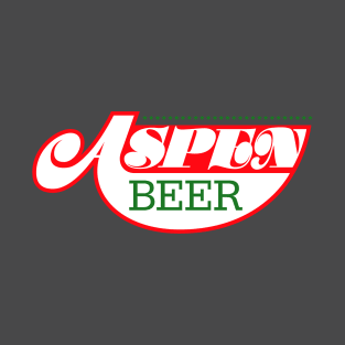 Aspen Beer White Logo T-Shirt