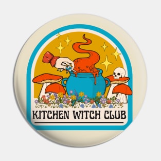 Kitchen Witch Cooking Club Pin