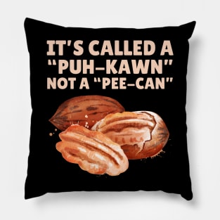 Funny Pecan Pronunciation Pillow