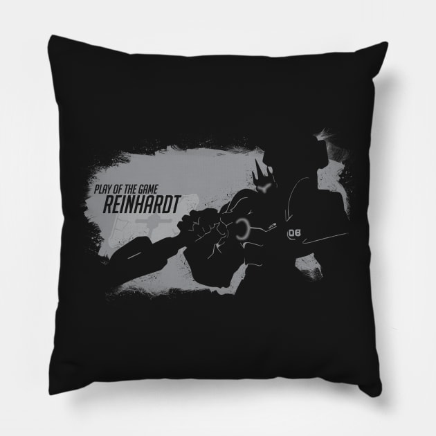 Play of the game - Reinhardt Pillow by samuray