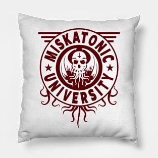 MISKATONIC UNIVERSITY SHIRT, CTHULHU TSHIRT, LOVECRAFT Pillow