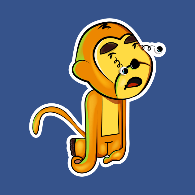 Pop Out Monkey by archylife