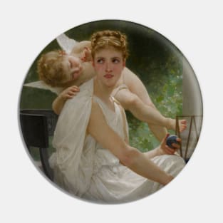 Le Travail Interrompu by William-Adolphe Bouguereau Pin