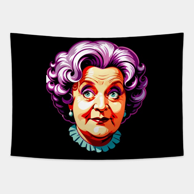 Mrs Slocombe Tapestry by Sobalvarro