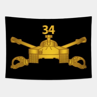 34th Armor Regiment - Armor Branch wo Txt Tapestry