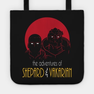 Adventures of BroShep and Vakarian Tote