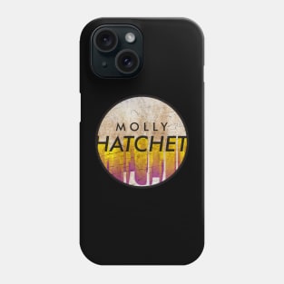 Molly Hatchet - VINTAGE YELLOW CIRCLE Phone Case