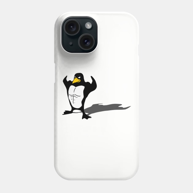 Linux Tux Phone Case by cryptogeek