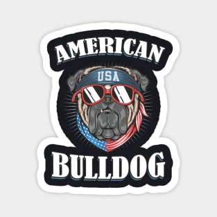 American Bulldog Dog Owner Gifts Magnet