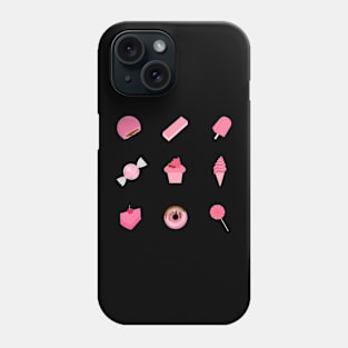 Cute Pink foods Phone Case