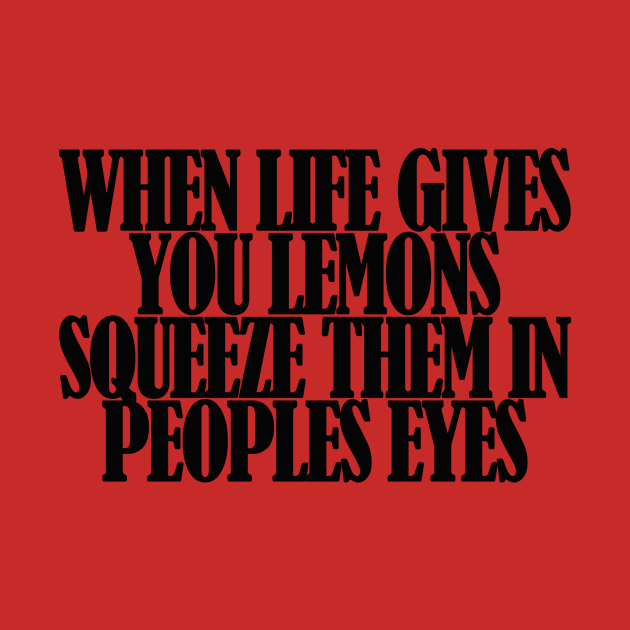 Life Lessons on Lemons Tshirt Funny Shirt by Dezine