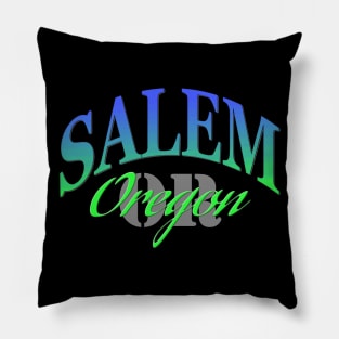 City Pride: Salem, Oregon Pillow