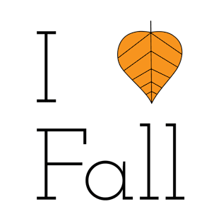 I Love Fall T-Shirt T-Shirt