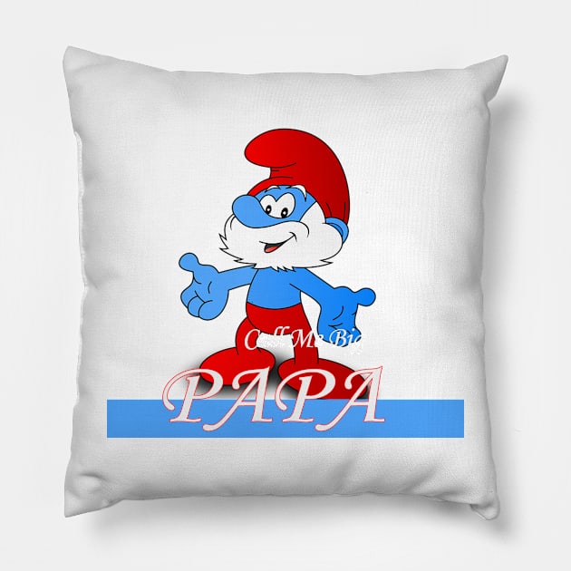 papa Pillow by oeyadrawingshop