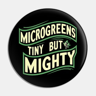 Microgreens Tiny But Mighty Vegan Gardening Sprouts Pin