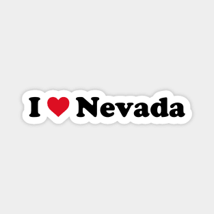 I Love Nevada Magnet