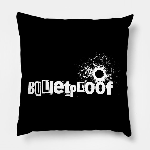 Lustiges Bulletproof Design - Broken Glass Pillow by alpmedia