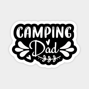 Camping dad camper Magnet