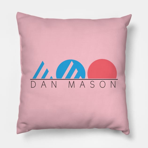 Dan Mason Logo 2 Pillow by DanMason