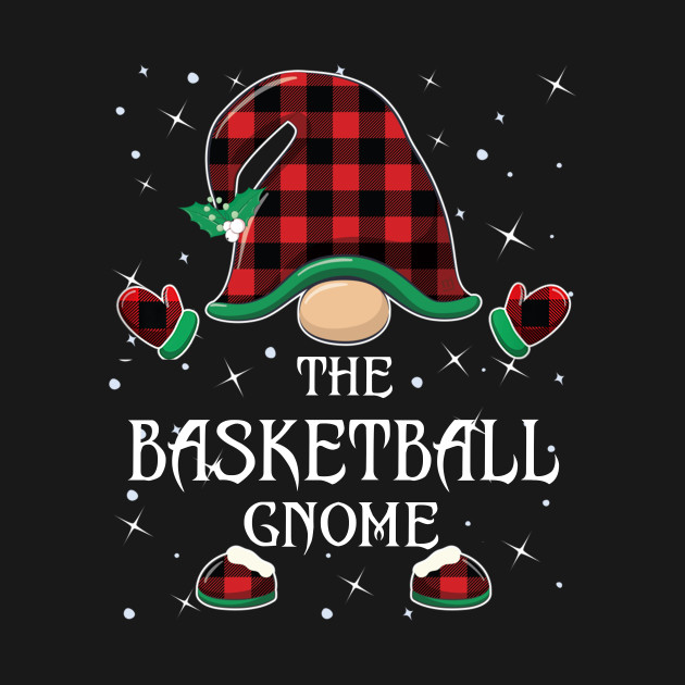 Discover The Basketball Gnome Matching Family Christmas Pajama - Basketball Christmas - T-Shirt
