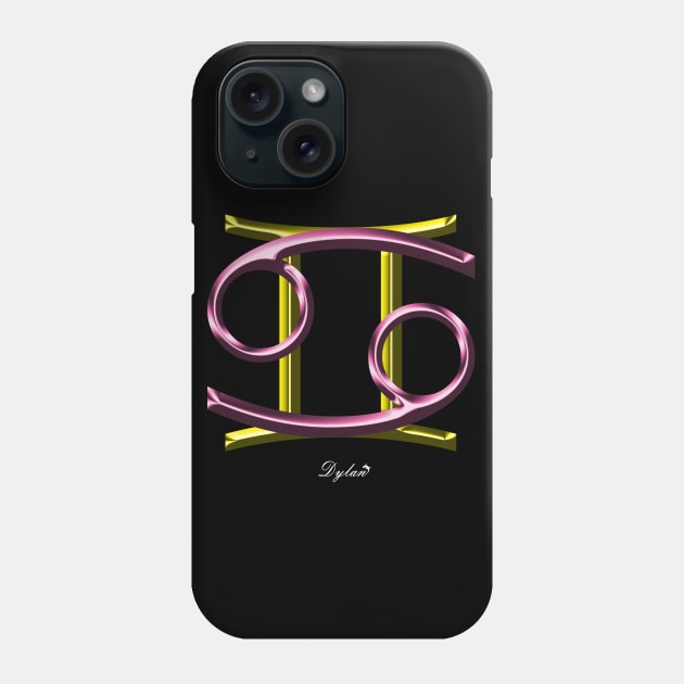 Cancer Gemini Cusp Phone Case by DylanArtNPhoto