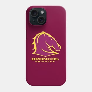 Brisbane Broncos custom logo Phone Case