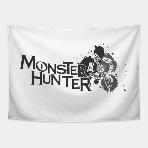 Monster Hunter TRI - BLACK Tapestry by MinosArt