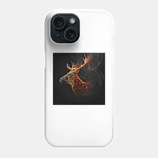 Stag Wisps 09 Phone Case