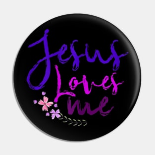 Jesus loves me Pin