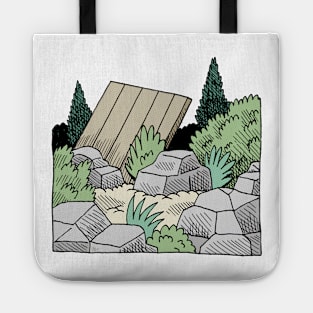 Still life with rocks Tote