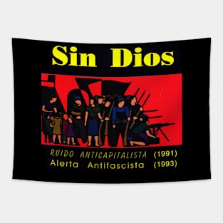 SIN DIOS Tapestry