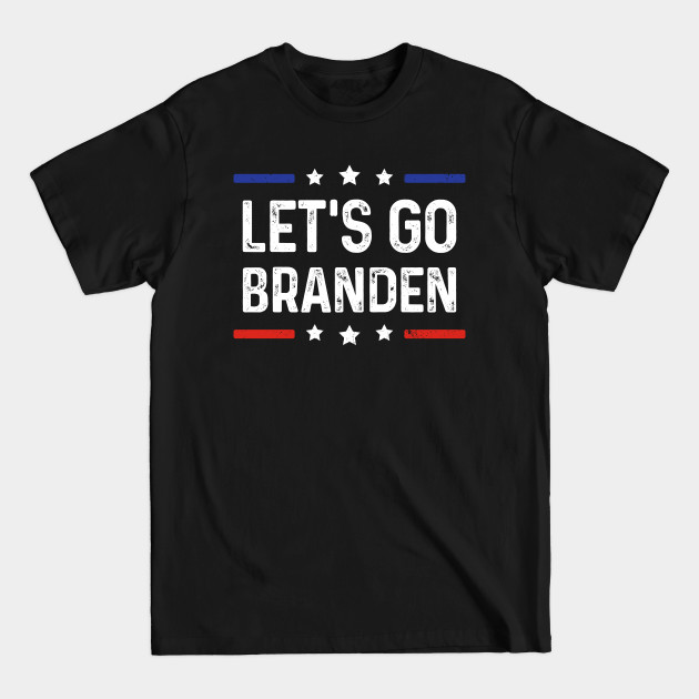 Discover Let’s Go Branden Brandon American Flag Vintage - Lets Go Branden - T-Shirt